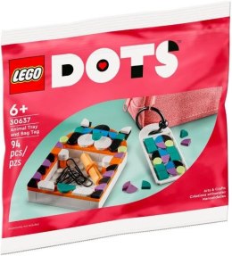 KLOCKI LEGO DOTS 30637 TACKA W KSZTAŁCIE ZWIERZAKA I ZAWIESZKA NA TORBĘ