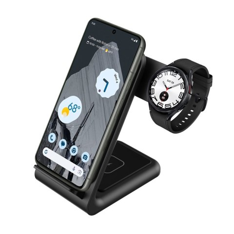 ŁADOWARKA BEZPRZEWODOWA CRONG 3W1 DO SAMSUNG ANDROID GALAXY WATCH