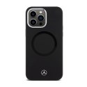 Mercedes Silicone Bicolor MagSafe - Etui iPhone 15 Pro (czarny)