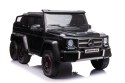 POJAZD ELEKTRYCZNY AUTO NA AKUMULATOR MERCEDES G63 6X4 24V CZARNY