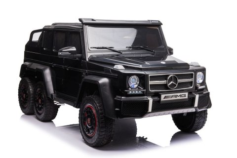 POJAZD ELEKTRYCZNY AUTO NA AKUMULATOR MERCEDES G63 6X4 24V CZARNY