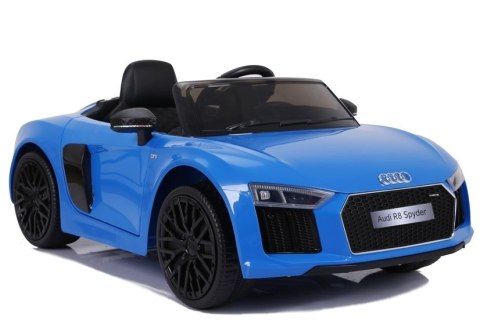 POJAZD ELEKTRYCZNY AUTO NA AKUMULATOR AUDI R8 NIEBIESKIE LAKIEROWANE