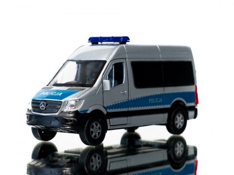 WELLY MERCEDES BENZ SPRINTER POLICJA 1:34 SAMOCHÓD