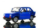 WELLY MALUCH FIAT 126P 1:21 SAMOCHÓD KOLEKCJONERSKI NIEBIESKI