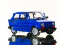 WELLY MALUCH FIAT 126P 1:21 SAMOCHÓD KOLEKCJONERSKI NIEBIESKI