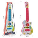 GITARA AKUSTYCZNA DLA DZIECI CZERWONA 55 CM INSTRUMENT WOOPIE