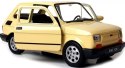 WELLY MALUCH FIAT 126P 1:34 SAMOCHÓD KOLEKCJONERSKI BEŻOWY