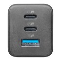 ŁADOWARKA SIECIOWA 2X USB-C USB-A POWER DELIVERY 65W CELLULARLINE CZARNA