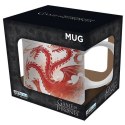 CERAMICZNY KUBEK GRA O TRON RED DRAGON 320 ML TARGARYEN GAME OF THRONES