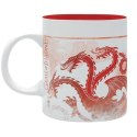 CERAMICZNY KUBEK GRA O TRON RED DRAGON 320 ML TARGARYEN GAME OF THRONES