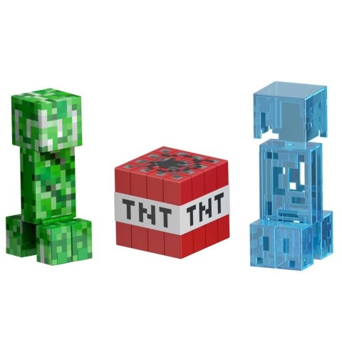 ZESTAW FIGURKI MINECRAFT CREEPER DIAMENTOWY POZIOM