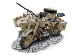 German military motorcycle with sidecar
