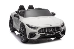 POJAZD DLA DZIECI AUTO NA AKUMULATOR MERCEDES AMG SL63 BIAŁY