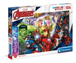 Puzzle 104 elementy Marvel