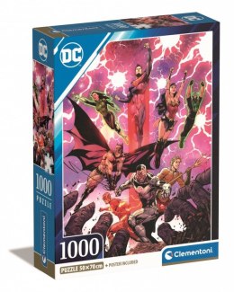 Puzzle 1000 elementów Compact DC Comics Liga Sprawiedliwych (Justice League)