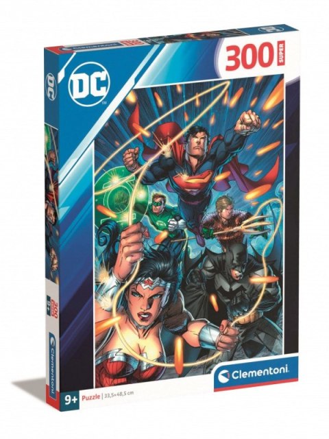 Puzzle 300 elementów DC Comics Liga Sprawiedliwych (Justice League)