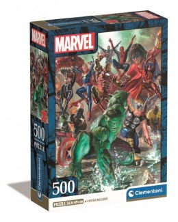 Puzzle 500 elementów Compact The Avengers