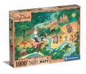 Puzzle 1000 elementów Story Maps Księga Dżungli