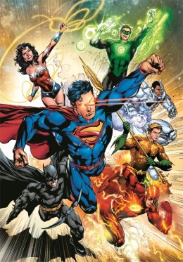 Puzzle 500 elementów Compact DC Comics Liga Sprawiedliwych (Justice League)
