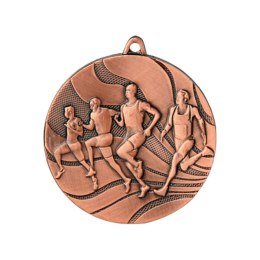 Medal brązowy- biegi - medal stalowy