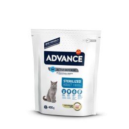 ADVANCE Sterilized Turkey - sucha karma z indykiem dla kotów sterylizowanych 400g [922227]