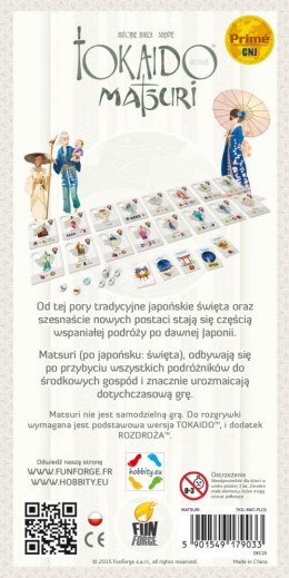 Gra Tokaido 5 edycja: Matsuri (edycja polska)