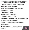 Klocki Vickers A1E1 Independent