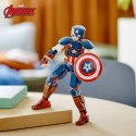 Klocki Super Heroes 76258 Marvel Figurka Kapitana Ameryki do zbudowania