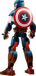 Klocki Super Heroes 76258 Marvel Figurka Kapitana Ameryki do zbudowania