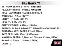 Klocki Armed Forces BAe Hawk T1 362 klocków
