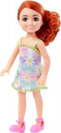 Lalka Barbie Chelsea pastelowa sukienka