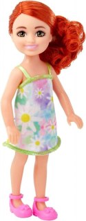Lalka Barbie Chelsea pastelowa sukienka