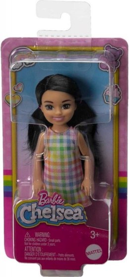 Lalka Barbie Chelsea sukienka w kratę
