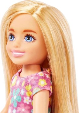 Lalka Barbie Chelsea sukienka w kwiatki