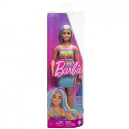 Lalka Barbie Fashionistas długie niebieskie włosy