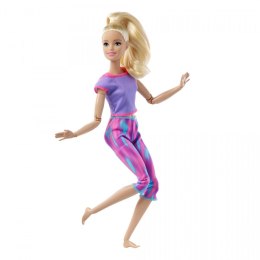 Lalka Barbie Made to Move Kwieciste Różowy strój