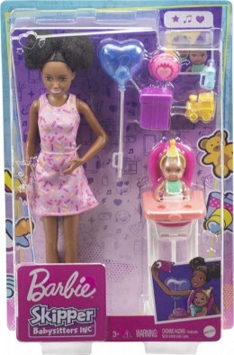 Lalka Barbie Skipper Klub Opiekunek Krzesełko Mini Urodziny GRP41