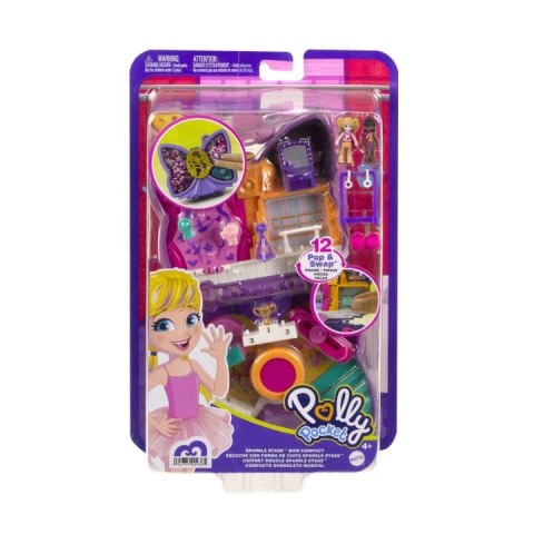 Zestaw figurek Polly Pocket Kokardkowy koncert Zestaw kompaktowy