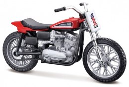 Model metalowy HD 1972 XR750 Racing bike 1/18