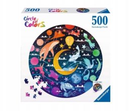 Puzzle 500 elementów Paleta kolorów Marzenia