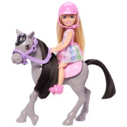Lalka Barbie Chelsea na kucyku