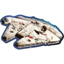 Puzzle drewniane 160 elementów Star Wars Sokół Millennium