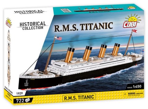 Klocki 722 elementy RMS Titanic 1:450