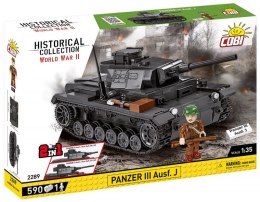 Klocki Historical Collection WWII Panzer III Ausf. J 590 klocków