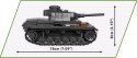 Klocki Historical Collection WWII Panzer III Ausf. J 590 klocków