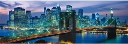 Puzzle 1000 elementów Compact Panorama Nowy Jork Most Brookliński