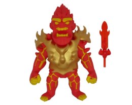 Figurka Gumostwory Wojownicy Demon Ognia z ognistym mieczem