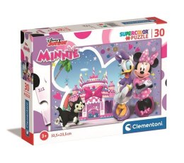 Puzzle 30 elementów Super Kolor, Minnie