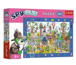 Puzzle 100 elementów Obserwacyjne Spy Guy Wesołe miasteczko