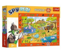 Puzzle 24 elementy Obserwacyjne Spy Guy Safari